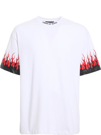 Vision of Super Tshirt Double Flames