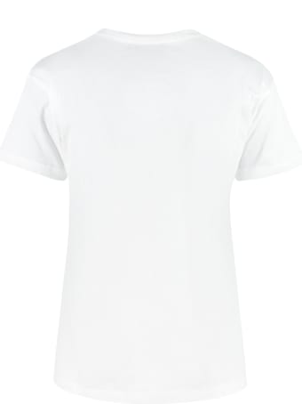 Giada Benincasa Embroidered Cotton T-shirt