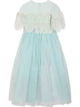 Elie Saab Tiffany Dress For Girl With Iconic Logo