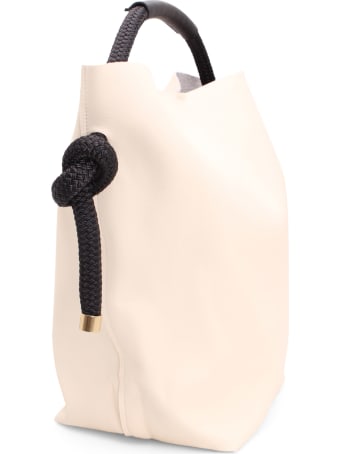 Zucca Recycled Leather Bucket Bag