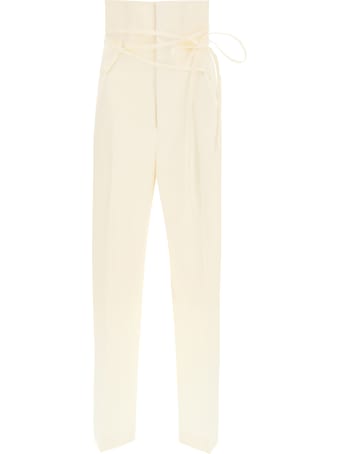 Jacquemus Le Pantalon Novio Linen Trousers