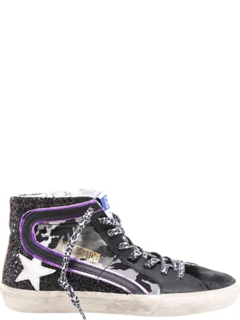 Golden Goose Superstar Glittered High-top Trainers