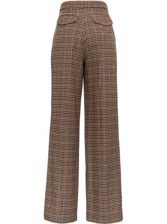 Jucca Check Oversize Trousers
