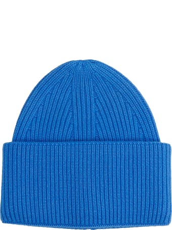 Laneus Hats In Blue Cashmere