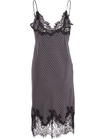 Gold Hawk 'coco Star' Silk Dress