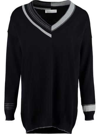 Fabiana Filippi Cotton V-neck Sweater