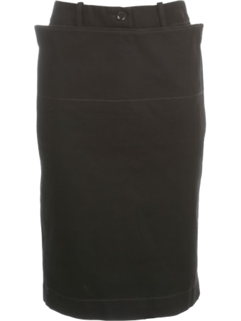 Lemaire Denim Straight Skirt