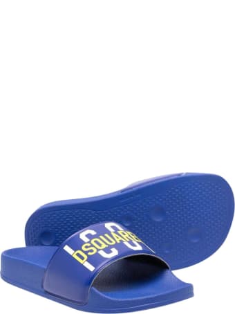 Dsquared2 Blue Slippers