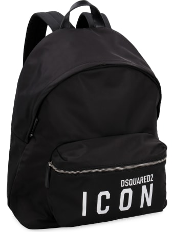Dsquared2 Logo Detail Nylon Backpack
