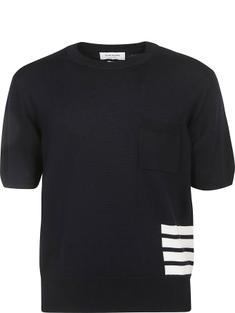 Thom Browne Relaxed Fit Stitch Sweater
