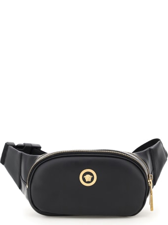 Versace Medusa Leather Belt Bag