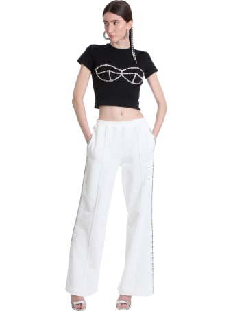 AREA T-shirt In Black Rayon