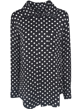 Y's Dotted Print Long Shirt
