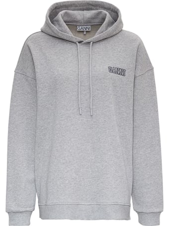 Ganni Recycled Cotton Software Isoli Hoodie