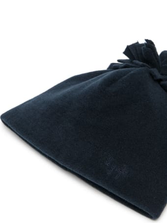 Il Gufo Hat With Pom Pon Detail
