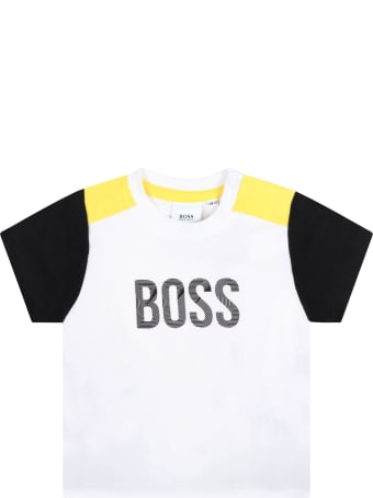 Hugo Boss Multicolor Suit For Babyboy With Logo