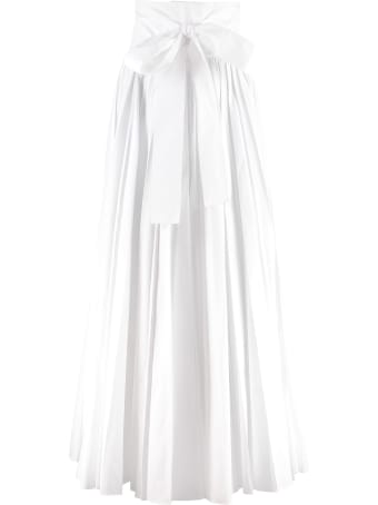 Philosophy di Lorenzo Serafini Belted Cotton Skirt