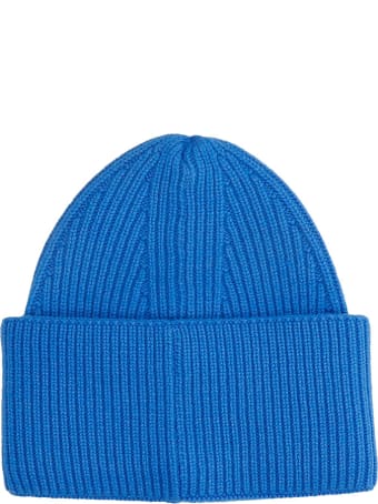 Laneus Hats In Blue Cashmere