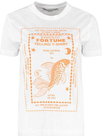 Stella McCartney Fish Fortune Telling Cotton T-shirt