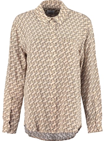 Burberry Printed Silk Shirt