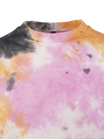 McQ Alexander McQueen Genesis Ii Woman Sweatshirt With Tie-dye Print