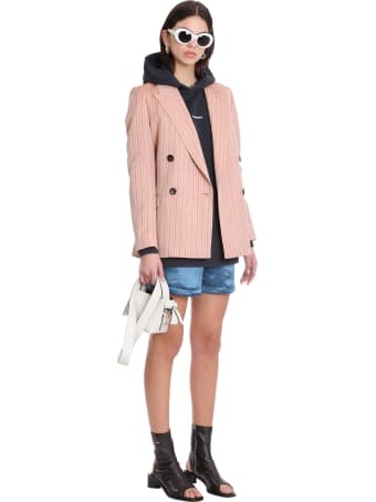 Acne Studios Fikka Stamp Sweatshirt In Black Cotton
