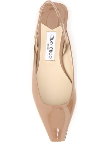 Jimmy Choo Gini Flat Slingback Ballet Flats