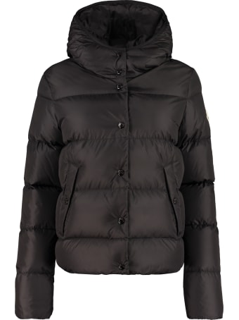Moncler Lenar Hooded Down Jacket