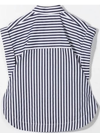 Alberta Ferretti Sleeveless Striped Shirt