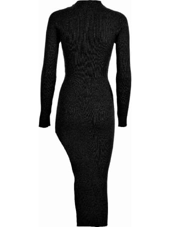 WANDERING Asymetric Knit Dress