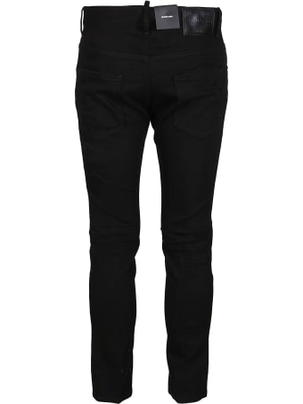 Dsquared2 Black Cotton Jeans