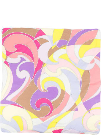 Emilio Pucci Emilio Pucci Kids Multicolored Blanket