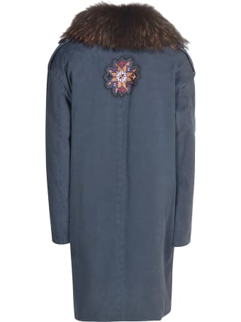 Bazar Deluxe Furry Detail Coat