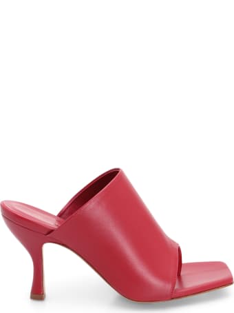 GIA COUTURE 'perni 02' Leather Sandal