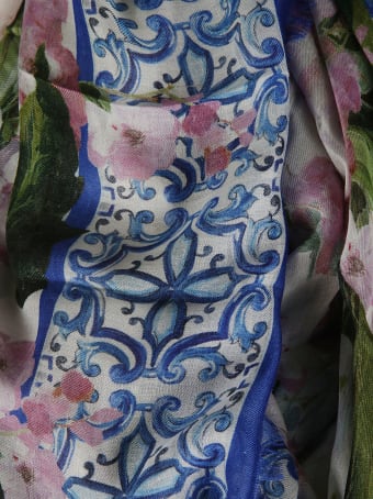 Dolce & Gabbana Floral Print Scarf