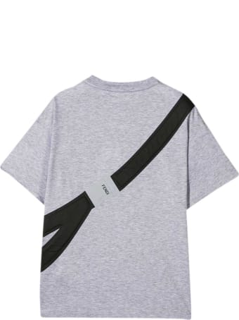 Fendi Gray Teen T-shirt