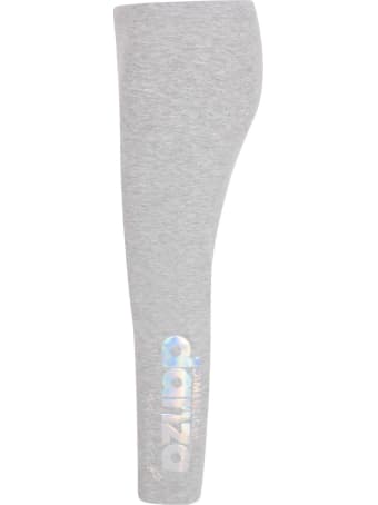 Dimensione Danza Grey Leggings With Logo For Girl