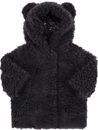 Caffe' d'Orzo Grey "carla" Jacket For Girl