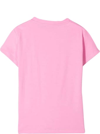Young Versace Pink T-shirt With Print