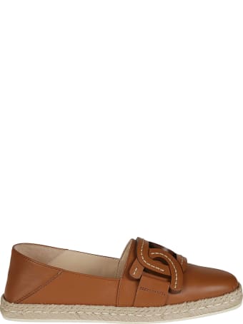 Tod's Gommino Raffia Loafers