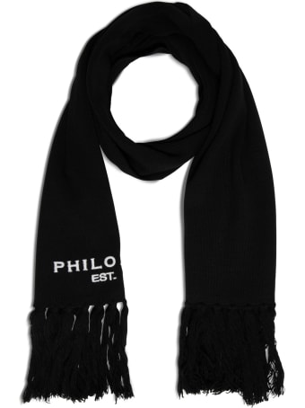 Philosophy di Lorenzo Serafini Kids Wool Blend Scarf With Logo
