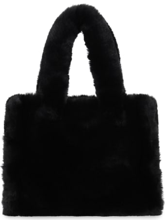 STAND STUDIO Liz Faux Fur Mini-tote