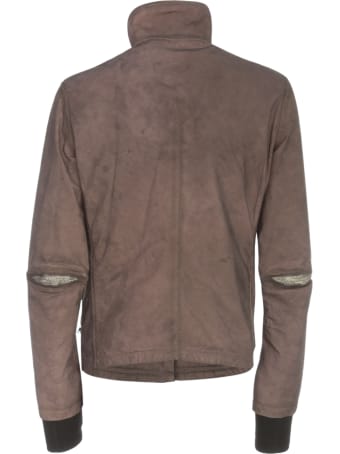 Isaac Sellam Leather Padded Jacket