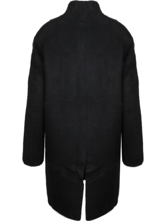 Laneus Combed Alpaca Coat