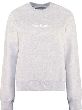 Maison Labiche Embroidered Cotton Sweatshirt