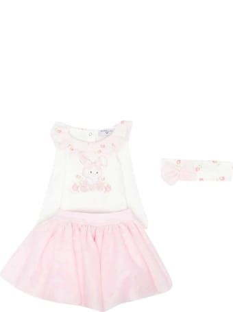 Monnalisa White Dress