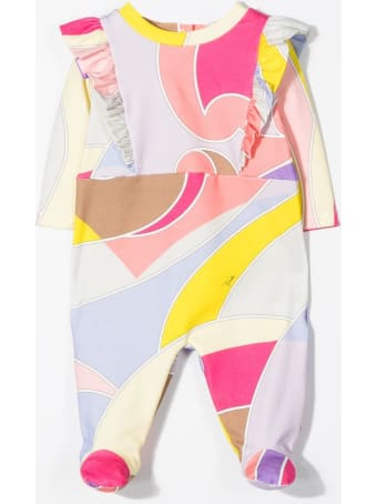 Emilio Pucci Suit, Bib And Beanie Set