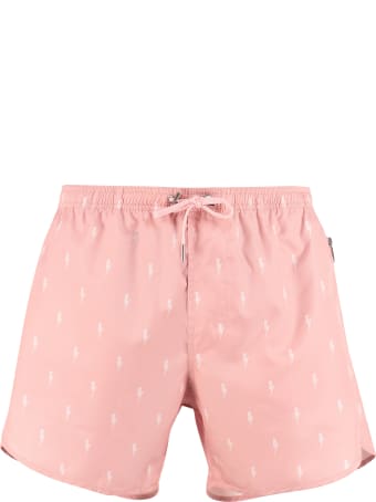 Neil Barrett Printed Swim Shorts
