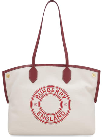 Burberry Society Canvas Tote