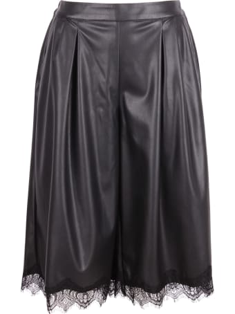 Gold Hawk 'gaucho' Polyurethane Shorts